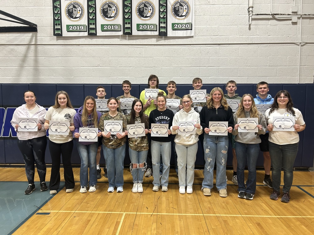 12th Grade A Honor Roll