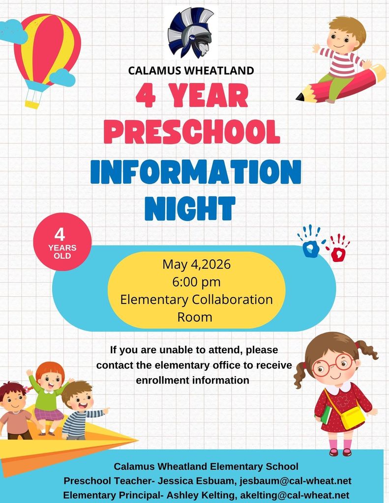 4 Year Old Preschool Informational Night