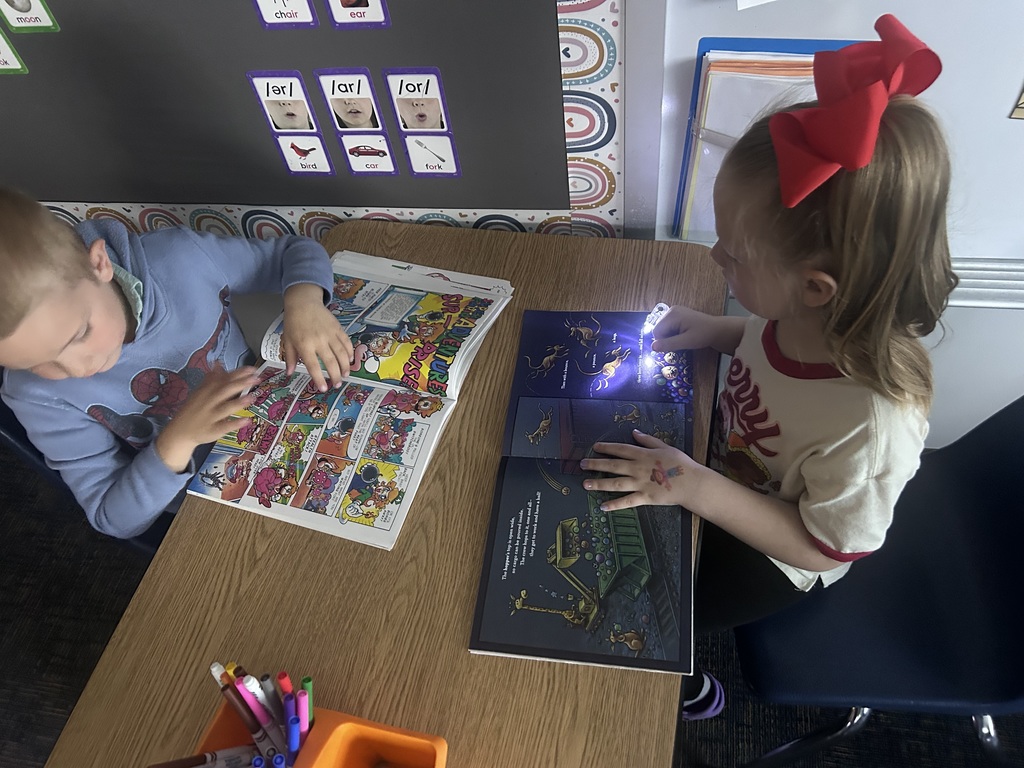 Flashlight reading