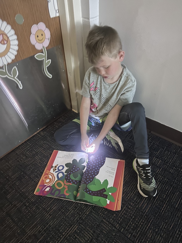 Flashlight reading