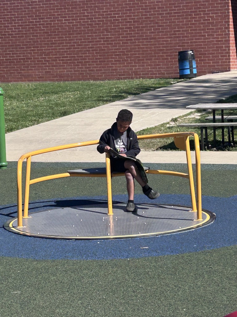 reading outside