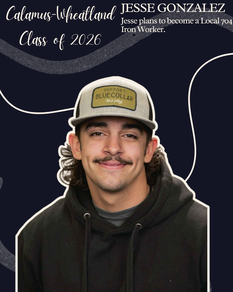 Jesse Gonzalez. Jesse plans to become a Local 704 Iron Worker.