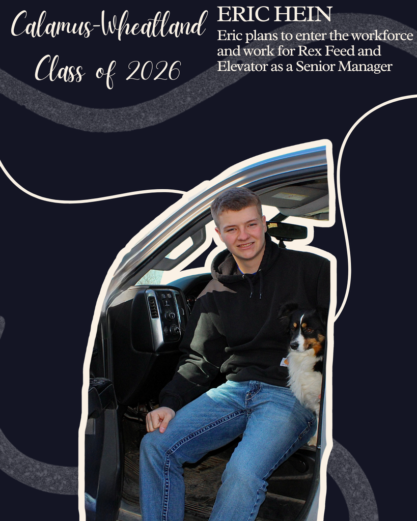 Eric Hein. Erin plans to enter the workforce and work for Rex Feed and Elevator as a Senior Manager