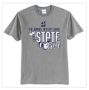 state golf t-shirt
