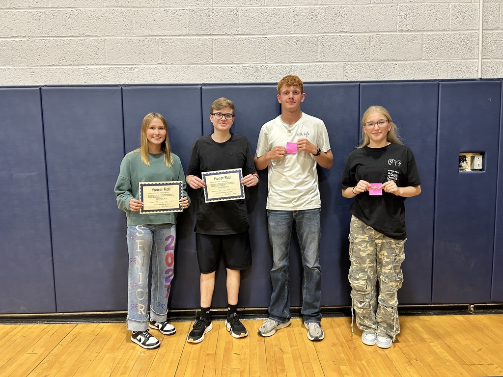 Class of 2027 with certificates