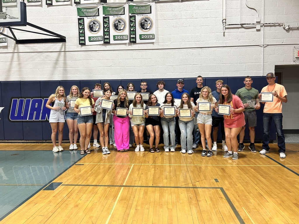Class of 2028 with certificates