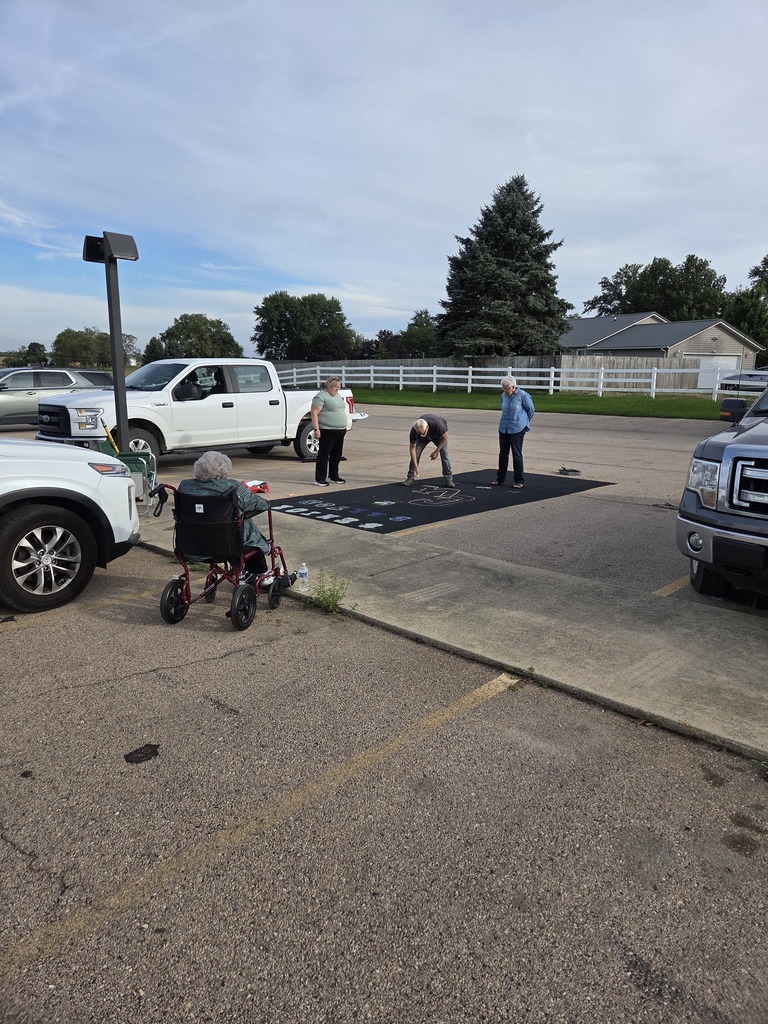 Senior Parking Lot painting