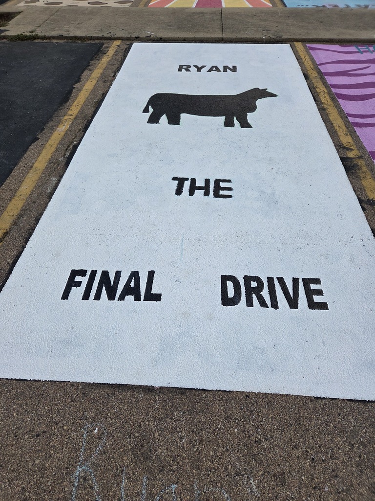 Senior Parking Lot painting