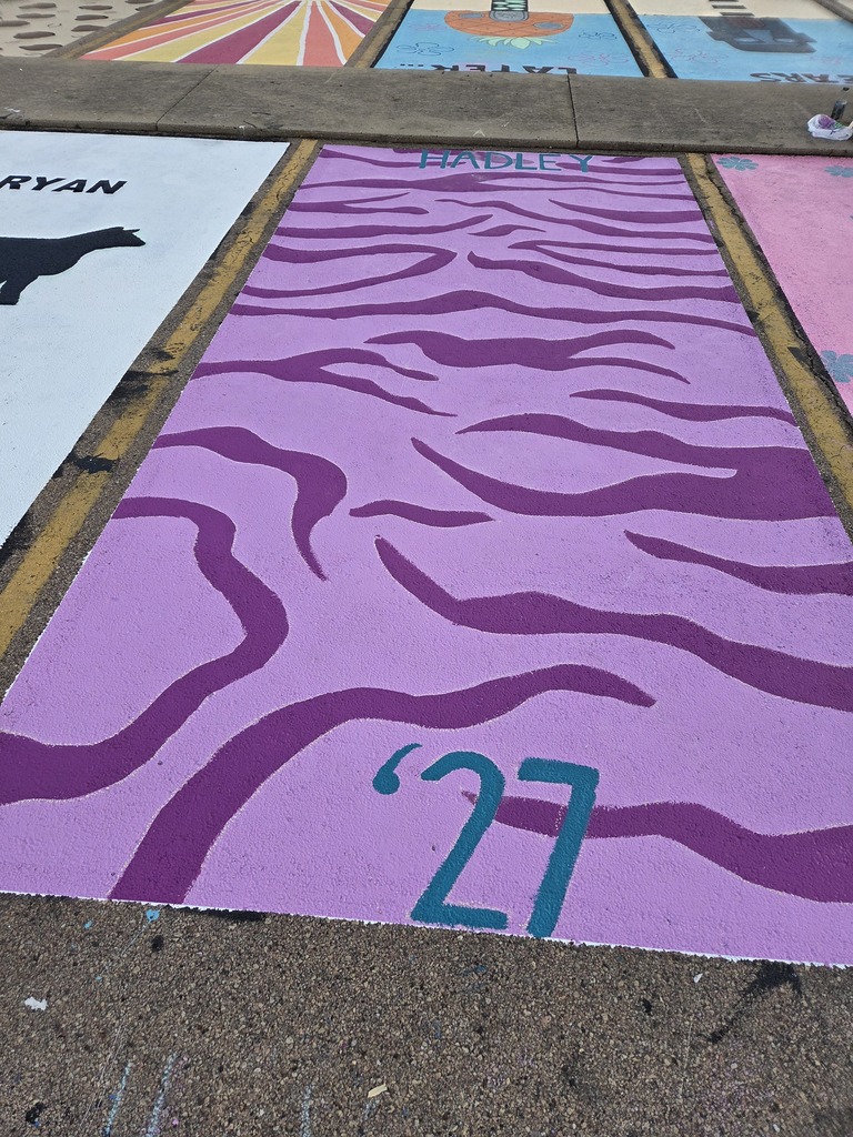 Senior Parking Lot painting
