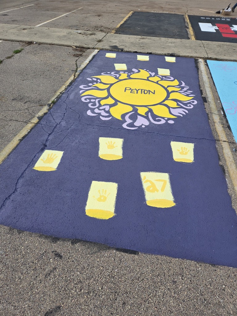 Senior Parking Lot painting