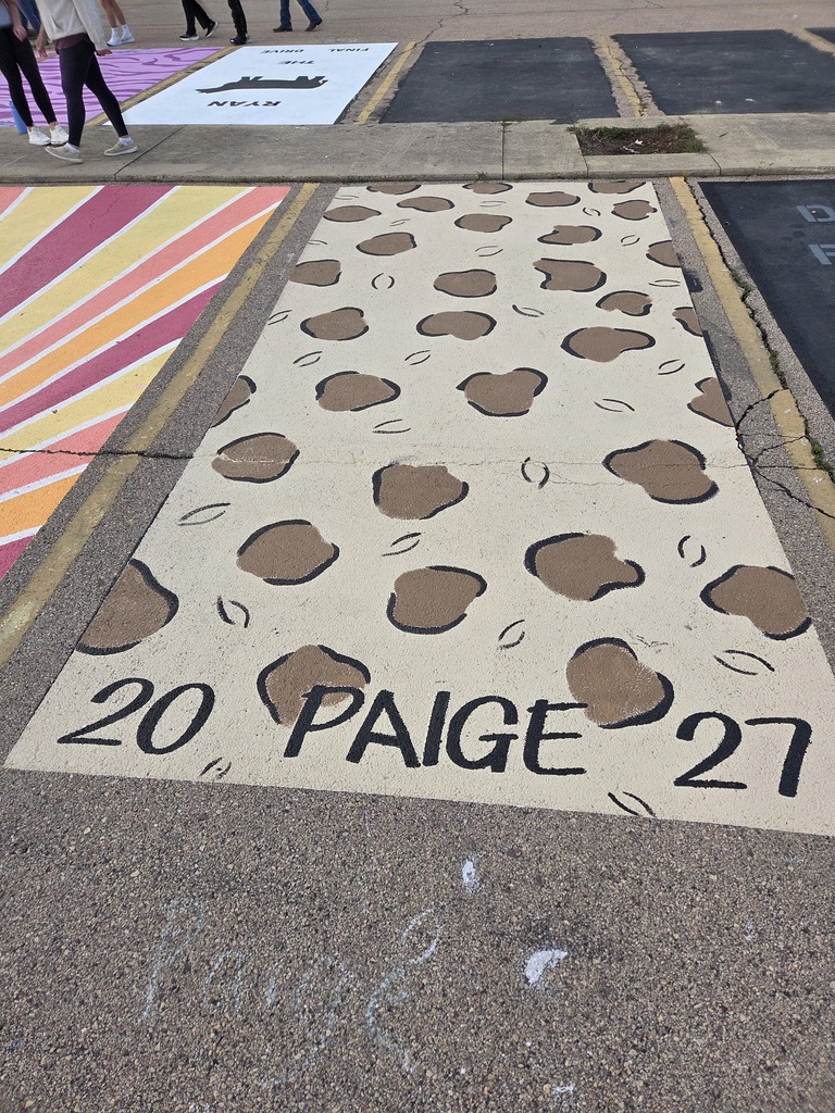 Senior Parking Lot painting