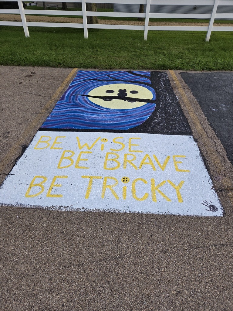 Senior Parking Lot painting