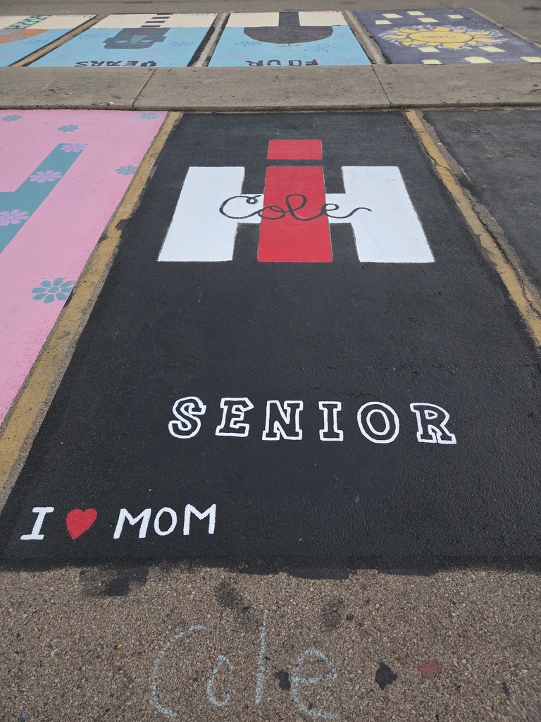 Senior Parking Lot painting