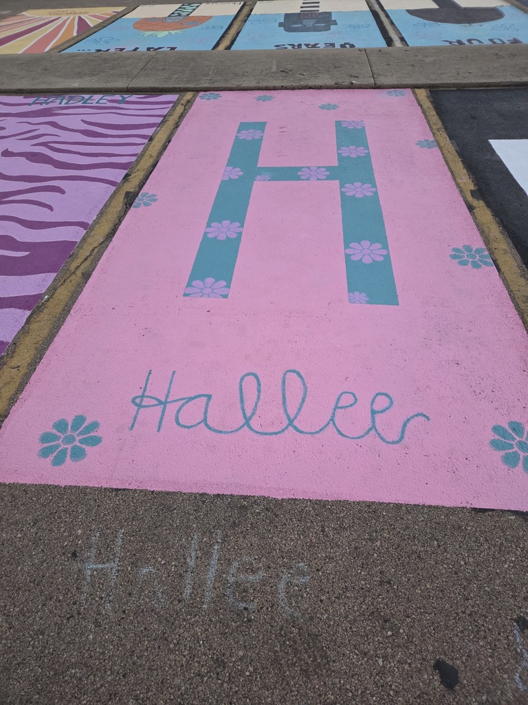 Senior Parking Lot painting