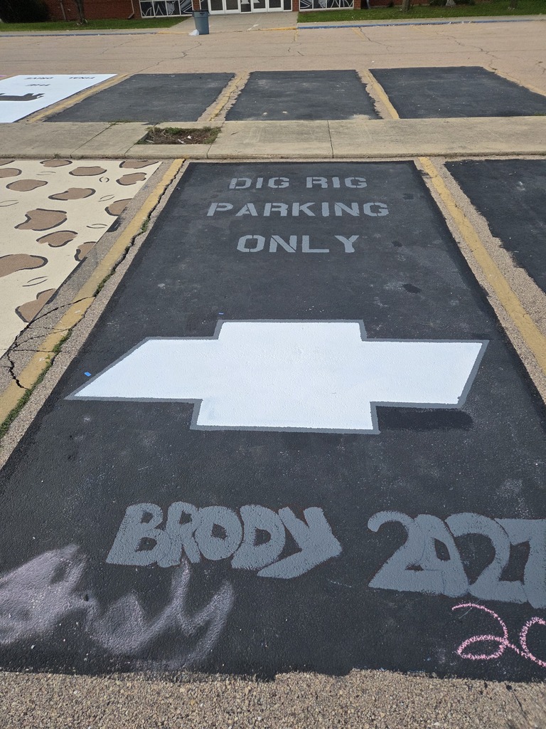 Senior Parking Lot painting
