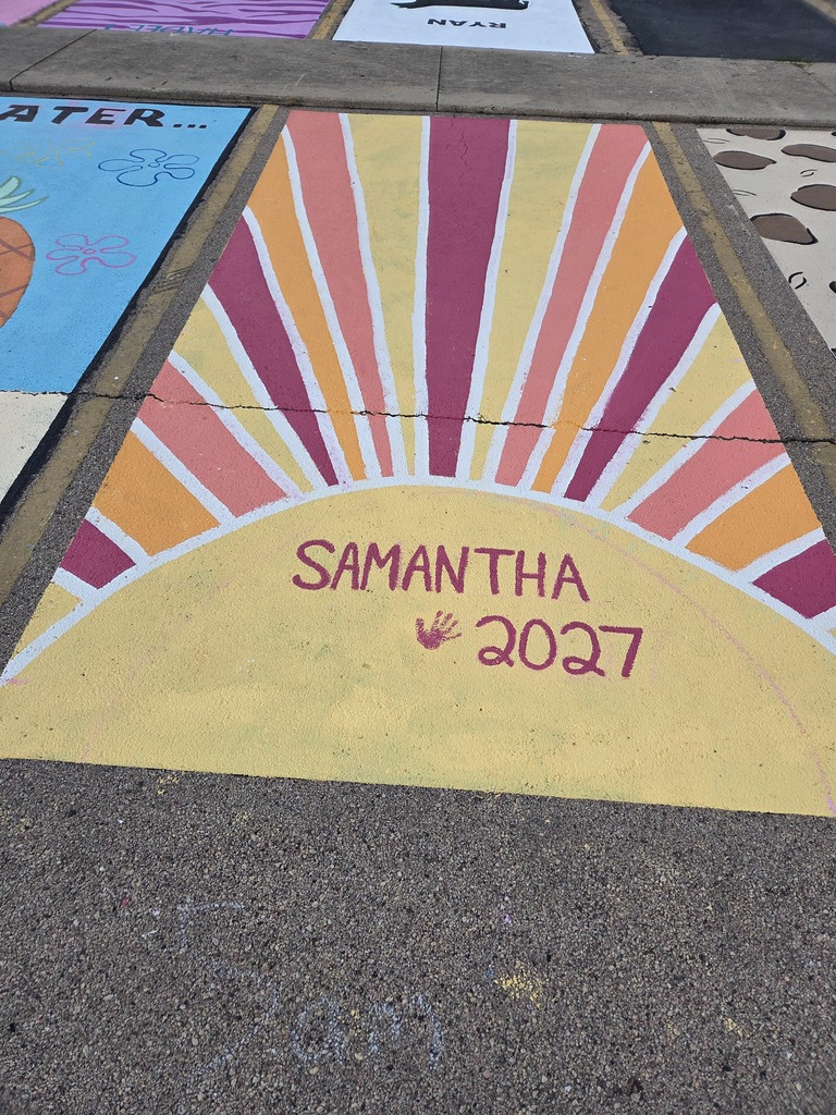 Senior Parking Lot painting