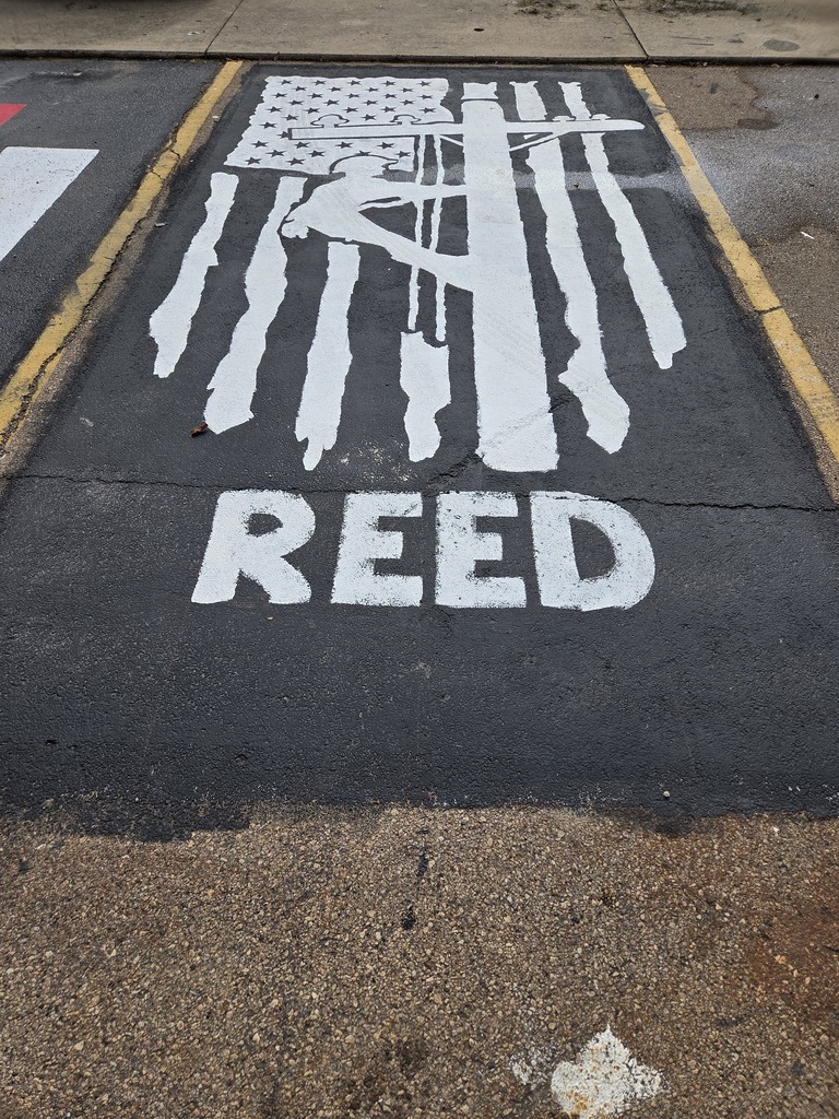 Senior Parking Lot painting