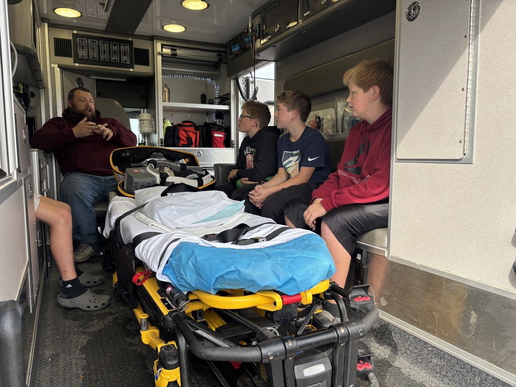 Kids on ambulance