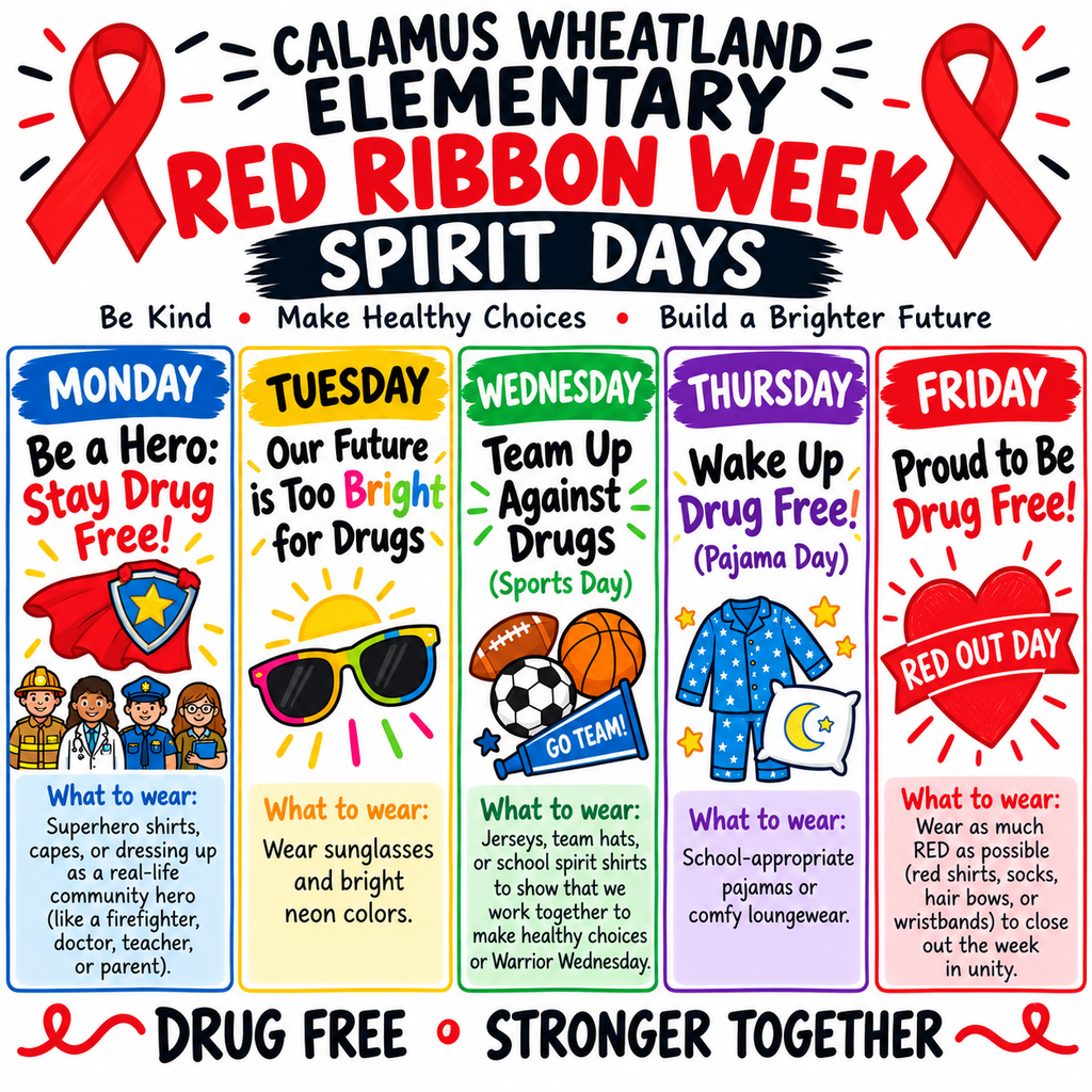 Red Ribbon Week- October 26-30