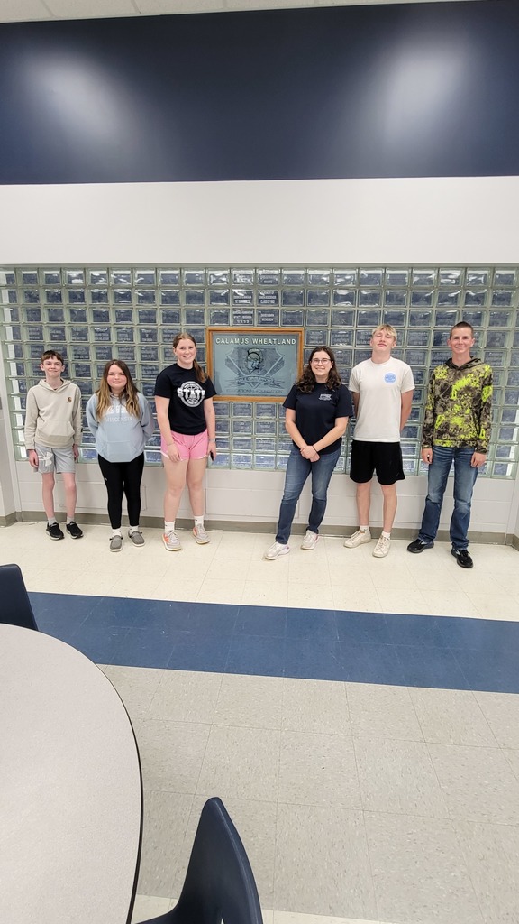 Austin Hewer, Gabby Thompson, Haley Green, Macailah Jacobsen, Brayden Svedja, Trvor Green