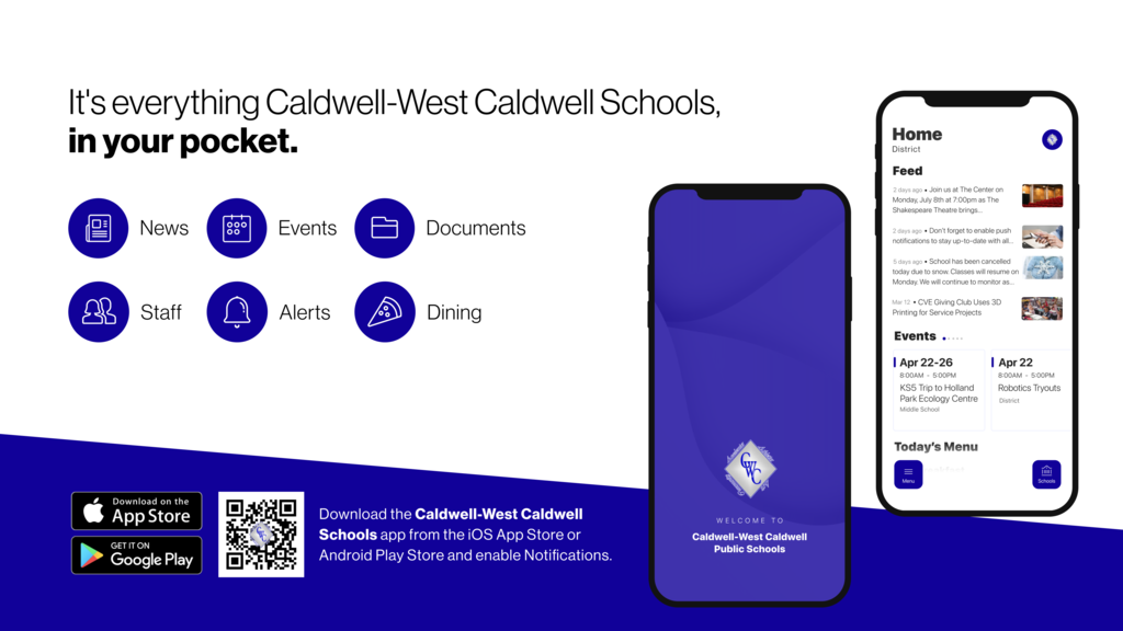 image of new school mobile app