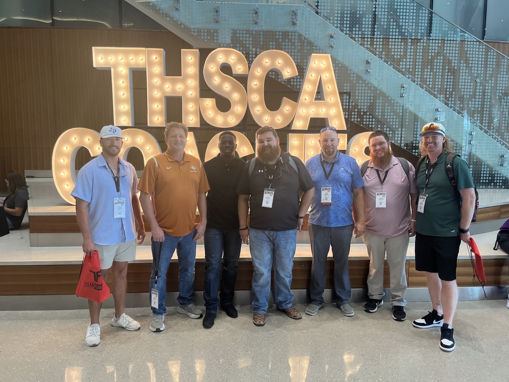 Hornet coaches are in San Antonio for the ๐๐๐ซ๐ ๐๐ง๐ง๐ฎ๐๐ฅ ๐๐๐๐๐ ๐๐จ๐๐๐ก๐ข๐ง๐ ๐๐๐ก๐จ๐จ๐ฅ & ๐๐จ๐ง๐ฏ๐๐ง๐ญ๐ข๐จ๐ง! Theyโre connecting, learning, and getting inspired for the season ahead. Big things coming for Caldwell athletics! #CaldwellProud #CaldwellISD