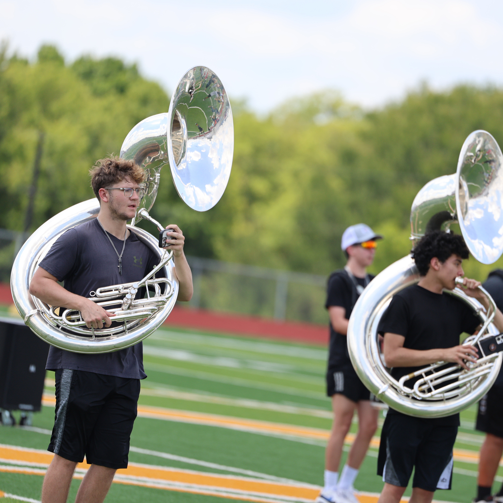 𝐌𝐚𝐫𝐜𝐡𝐢𝐧𝐠 𝐢𝐧𝐭𝐨 𝐭𝐡𝐞 𝐒𝐞𝐚𝐬𝐨𝐧 🎶 The Hornet Band is back on the field and sounding better than ever! From early rehearsals to afternoon heat, they’re bringing the energy and perfecting every step. 🎺🥁 #CaldwellProud #CaldellISD