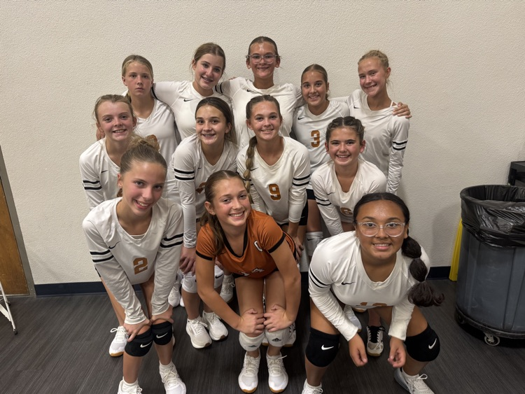 Proud of our jh vb teams that competed in their first match tonight