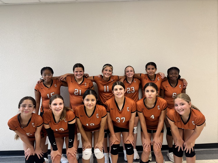 Proud of our jh vb teams that competed in their first match tonight