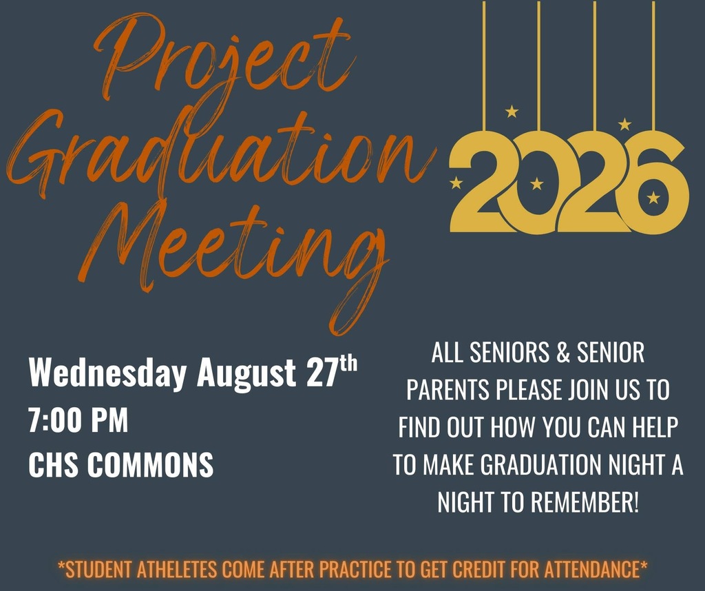 Project Graduation Meeting August 27th at 7pm