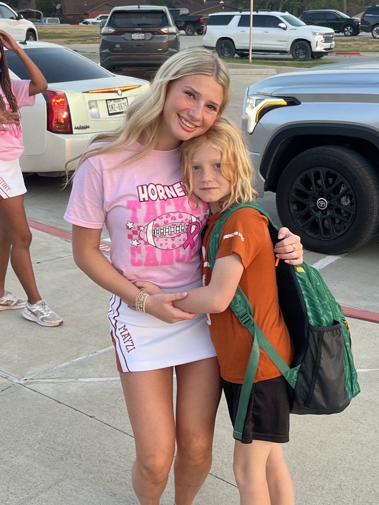 𝗪𝗵𝗮𝘁 𝗮 𝘄𝗮𝘆 𝘁𝗼 𝘀𝘁𝗮𝗿𝘁 𝘁𝗵𝗲 𝗱𝗮𝘆! 𝗢𝘂𝗿 𝗛𝗼𝗿𝗻𝗲𝘁 𝗮𝘁𝗵𝗹𝗲𝘁𝗲𝘀 𝗵𝗲𝗹𝗽𝗲𝗱 𝗸𝗶𝗰𝗸 𝗼𝗳𝗳 𝘁𝗵𝗲 𝗺𝗼𝗿𝗻𝗶𝗻𝗴 𝘄𝗶𝘁𝗵 𝘀𝗺𝗶𝗹𝗲𝘀 𝗮𝗻𝗱 𝗲𝗻𝗰𝗼𝘂𝗿𝗮𝗴𝗲𝗺𝗲𝗻𝘁.  🏈 Football players joined Intermediate students for morning drop-off and their “morning meetings.” 📣🏐 Cheerleaders and Volleyball players greeted Elementary students during drop-off.  Thank you, Hornets, for spreading school spirit and positivity to our younger students! ✨ #CaldwellProud #CaldwellISD