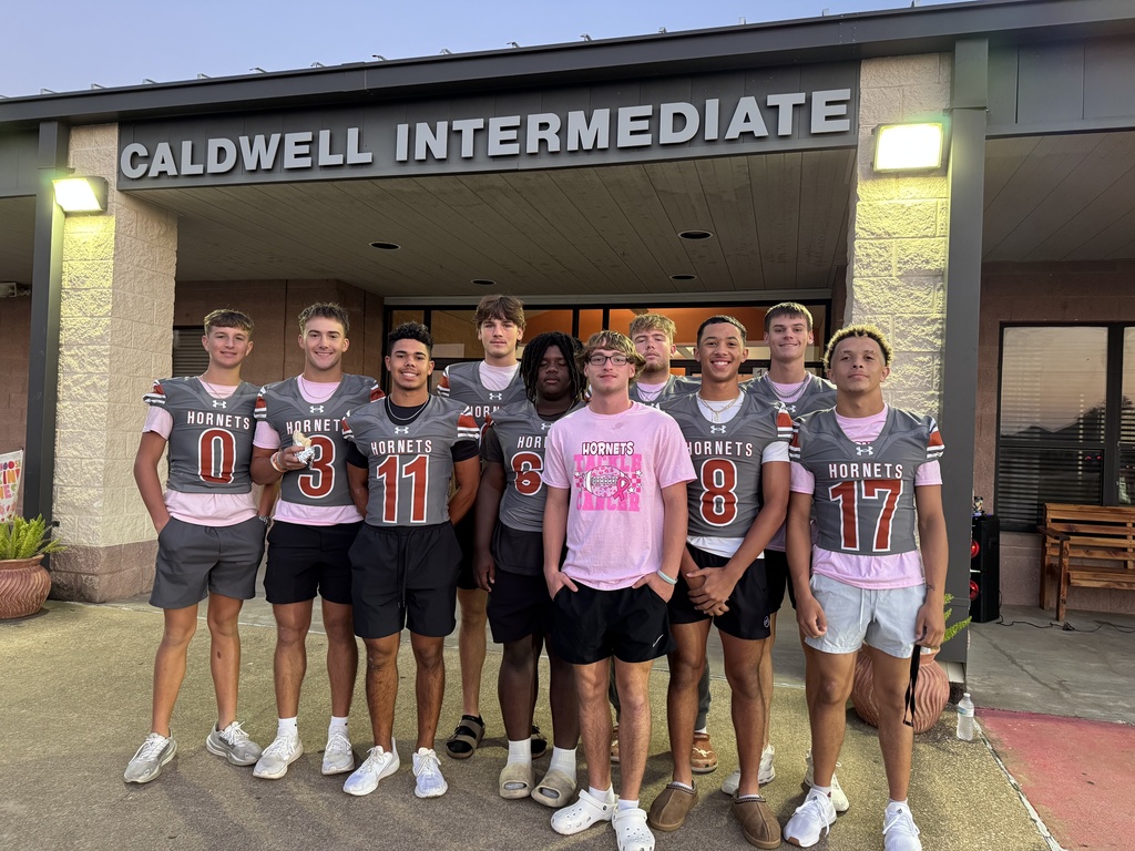 𝗪𝗵𝗮𝘁 𝗮 𝘄𝗮𝘆 𝘁𝗼 𝘀𝘁𝗮𝗿𝘁 𝘁𝗵𝗲 𝗱𝗮𝘆! 𝗢𝘂𝗿 𝗛𝗼𝗿𝗻𝗲𝘁 𝗮𝘁𝗵𝗹𝗲𝘁𝗲𝘀 𝗵𝗲𝗹𝗽𝗲𝗱 𝗸𝗶𝗰𝗸 𝗼𝗳𝗳 𝘁𝗵𝗲 𝗺𝗼𝗿𝗻𝗶𝗻𝗴 𝘄𝗶𝘁𝗵 𝘀𝗺𝗶𝗹𝗲𝘀 𝗮𝗻𝗱 𝗲𝗻𝗰𝗼𝘂𝗿𝗮𝗴𝗲𝗺𝗲𝗻𝘁.  🏈 Football players joined Intermediate students for morning drop-off and their “morning meetings.” 📣🏐 Cheerleaders and Volleyball players greeted Elementary students during drop-off.  Thank you, Hornets, for spreading school spirit and positivity to our younger students! ✨ #CaldwellProud #CaldwellISD