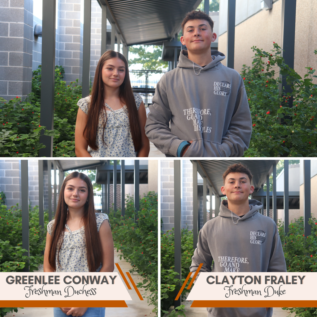 ๐ ๐๐ป๐๐ฟ๐ผ๐ฑ๐๐ฐ๐ถ๐ป๐ด ๐๐ต๐ฒ ๐ฎ๐ฌ๐ฎ๐ฑ ๐๐ฎ๐น๐ฑ๐๐ฒ๐น๐น ๐๐ถ๐ด๐ต ๐ฆ๐ฐ๐ต๐ผ๐ผ๐น ๐๐ผ๐บ๐ฒ๐ฐ๐ผ๐บ๐ถ๐ป๐ด ๐๐ผ๐๐ฟ๐! ๐ Weโre proud to announce this yearโs representatives: ๐งก ๐๐ฟ๐ฒ๐๐ต๐บ๐ฎ๐ป ๐๐๐ธ๐ฒ & ๐๐๐ฐ๐ต๐ฒ๐๐ Clayton Fraley & Greenlee Conway ๐งก ๐ฆ๐ผ๐ฝ๐ต๐ผ๐บ๐ผ๐ฟ๐ฒ ๐๐๐ธ๐ฒ & ๐๐๐ฐ๐ต๐ฒ๐๐ Krush Strange & Abby Lopez ๐งก ๐๐๐ป๐ถ๐ผ๐ฟ ๐๐๐ธ๐ฒ & ๐๐๐ฐ๐ต๐ฒ๐๐ Michael Butler & Jade Dodson ๐งก ๐ฆ๐ฒ๐ป๐ถ๐ผ๐ฟ ๐๐ถ๐ป๐ด & ๐ค๐๐ฒ๐ฒ๐ป ๐๐ฎ๐ป๐ฑ๐ถ๐ฑ๐ฎ๐๐ฒ๐ Zane Brown, Dylan Carter, Dustin Braun, Reymon Leyva Cady Aguilera, Chloe Taylor, Reese McManus, Kaylan Groce Congratulations to all of our court members! The 2025 Homecoming King and Queen will be crowned ๐๐ช๐ง๐๐ฃ๐ ๐๐๐ก๐๐ฉ๐๐ข๐ ๐ค๐ ๐ฉ๐๐๐จ ๐๐ง๐๐๐๐ฎโ๐จ ๐๐ค๐ค๐ฉ๐๐๐ก๐ก ๐๐๐ข๐ ๐ซ๐จ. ๐๐๐๐๐๐ฃ๐๐จ. We canโt wait to celebrate with the Hornet community! ๐งก๐ค #CaldwellProud #CaldwellISD