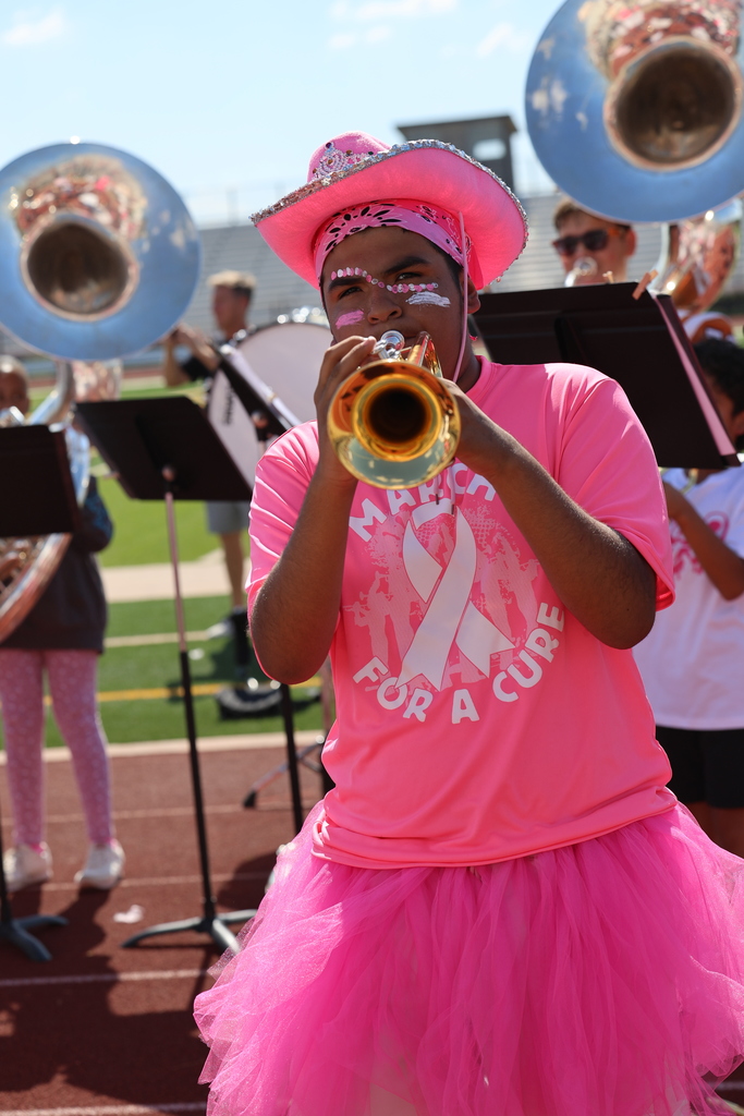 💗 𝐏𝐢𝐧𝐤 𝐎𝐮𝐭 𝐏𝐞𝐩 𝐑𝐚𝐥𝐥𝐲 𝐚𝐭 𝐂𝐉𝐇! 💗  Caldwell Junior High showed their Hornet spirit and support for Breast Cancer Awareness during today’s Pink Out Pep Rally! 🧡🤍💗 It was a great afternoon filled with energy, encouragement, and 𝗛𝗢𝗥𝗡𝗘𝗧 𝗣𝗥𝗜𝗗𝗘!  #CaldwellProud #CaldwellISD