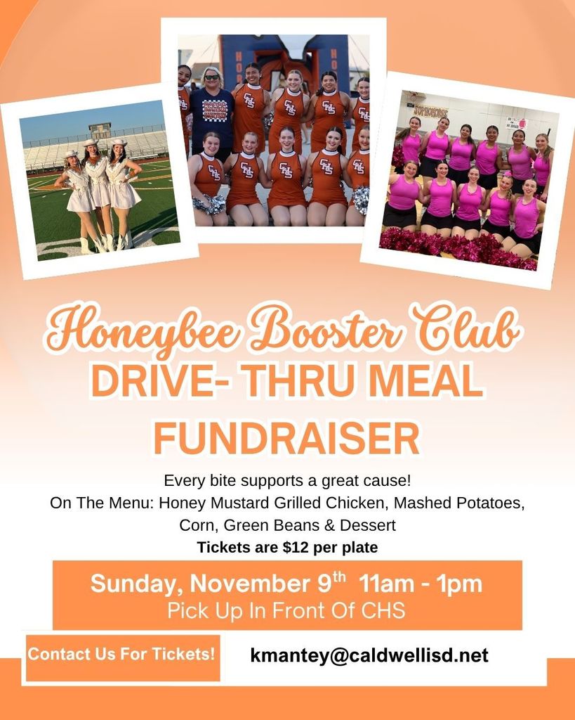 Whoโs hungry? ๐ Support the ๐๐ผ๐ป๐ฒ๐๐ฏ๐ฒ๐ฒ ๐๐ผ๐ผ๐๐๐ฒ๐ฟ ๐๐น๐๐ฏ and enjoy a tasty drive-thru lunch on ๐ฆ๐๐ป๐ฑ๐ฎ๐, ๐ก๐ผ๐๐ฒ๐บ๐ฏ๐ฒ๐ฟ ๐ต๐๐ต! Get your tickets now โ every plate helps our Honeybees shine! โจ