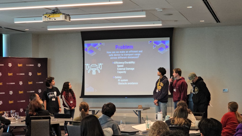 ๐ก ๐๐ฎ๐น๐ฑ๐๐ฒ๐น๐น ๐๐ถ๐ด๐ต ๐ฆ๐ฐ๐ต๐ผ๐ผ๐น ๐๐๐๐ฑ๐ฒ๐ป๐๐ ๐๐ต๐ถ๐ป๐ฒ ๐ฎ๐ ๐๐ด๐ด๐ถ๐ฒ๐ ๐๐ป๐๐ฒ๐ป๐! CHS students ๐๐ฒ๐๐ถ๐๐ ๐๐ฒ๐ต๐น๐ฒ๐ฟ (๐ญ๐ญ๐๐ต), ๐๐๐น๐ฒ ๐ฆ๐ธ๐ถ๐ป๐ป๐ฒ๐ฟ (๐ญ๐ฌ๐๐ต), ๐๐ฟ๐๐ฐ๐ฒ ๐๐ฎ๐ฟ๐ฟ (๐ญ๐ญ๐๐ต), ๐ฎ๐ป๐ฑ ๐๐ฒ๐ ๐ฃ๐ฎ๐๐ฒ๐น (๐ญ๐ฎ๐๐ต) represented Caldwell ISD at ๐ง๐ฒ๐
๐ฎ๐ ๐&๐ ๐จ๐ป๐ถ๐๐ฒ๐ฟ๐๐ถ๐๐โ๐ ๐๐ด๐ด๐ถ๐ฒ๐ ๐๐ป๐๐ฒ๐ป๐, a two-day engineering design challenge that brings together high school students to solve real-world problems. ๐ Special congratulations to ๐๐ฒ๐ ๐ฎ๐ป๐ฑ ๐๐ฒ๐๐ถ๐๐, whose team earned ๐ญ๐๐ ๐ฝ๐น๐ฎ๐ฐ๐ฒ, and to ๐๐ฟ๐๐ฐ๐ฒ, whose team finished ๐ฎ๐ป๐ฑ ๐ฝ๐น๐ฎ๐ฐ๐ฒ! Weโre proud of all four students for their innovation, teamwork, and creative problem-solving. #CaldwellProud #CaldwellISD