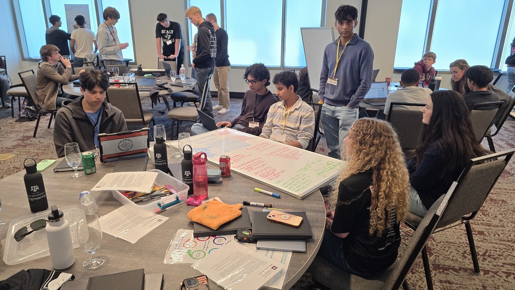 ๐ก ๐๐ฎ๐น๐ฑ๐๐ฒ๐น๐น ๐๐ถ๐ด๐ต ๐ฆ๐ฐ๐ต๐ผ๐ผ๐น ๐๐๐๐ฑ๐ฒ๐ป๐๐ ๐๐ต๐ถ๐ป๐ฒ ๐ฎ๐ ๐๐ด๐ด๐ถ๐ฒ๐ ๐๐ป๐๐ฒ๐ป๐! CHS students ๐๐ฒ๐๐ถ๐๐ ๐๐ฒ๐ต๐น๐ฒ๐ฟ (๐ญ๐ญ๐๐ต), ๐๐๐น๐ฒ ๐ฆ๐ธ๐ถ๐ป๐ป๐ฒ๐ฟ (๐ญ๐ฌ๐๐ต), ๐๐ฟ๐๐ฐ๐ฒ ๐๐ฎ๐ฟ๐ฟ (๐ญ๐ญ๐๐ต), ๐ฎ๐ป๐ฑ ๐๐ฒ๐ ๐ฃ๐ฎ๐๐ฒ๐น (๐ญ๐ฎ๐๐ต) represented Caldwell ISD at ๐ง๐ฒ๐
๐ฎ๐ ๐&๐ ๐จ๐ป๐ถ๐๐ฒ๐ฟ๐๐ถ๐๐โ๐ ๐๐ด๐ด๐ถ๐ฒ๐ ๐๐ป๐๐ฒ๐ป๐, a two-day engineering design challenge that brings together high school students to solve real-world problems. ๐ Special congratulations to ๐๐ฒ๐ ๐ฎ๐ป๐ฑ ๐๐ฒ๐๐ถ๐๐, whose team earned ๐ญ๐๐ ๐ฝ๐น๐ฎ๐ฐ๐ฒ, and to ๐๐ฟ๐๐ฐ๐ฒ, whose team finished ๐ฎ๐ป๐ฑ ๐ฝ๐น๐ฎ๐ฐ๐ฒ! Weโre proud of all four students for their innovation, teamwork, and creative problem-solving. #CaldwellProud #CaldwellISD