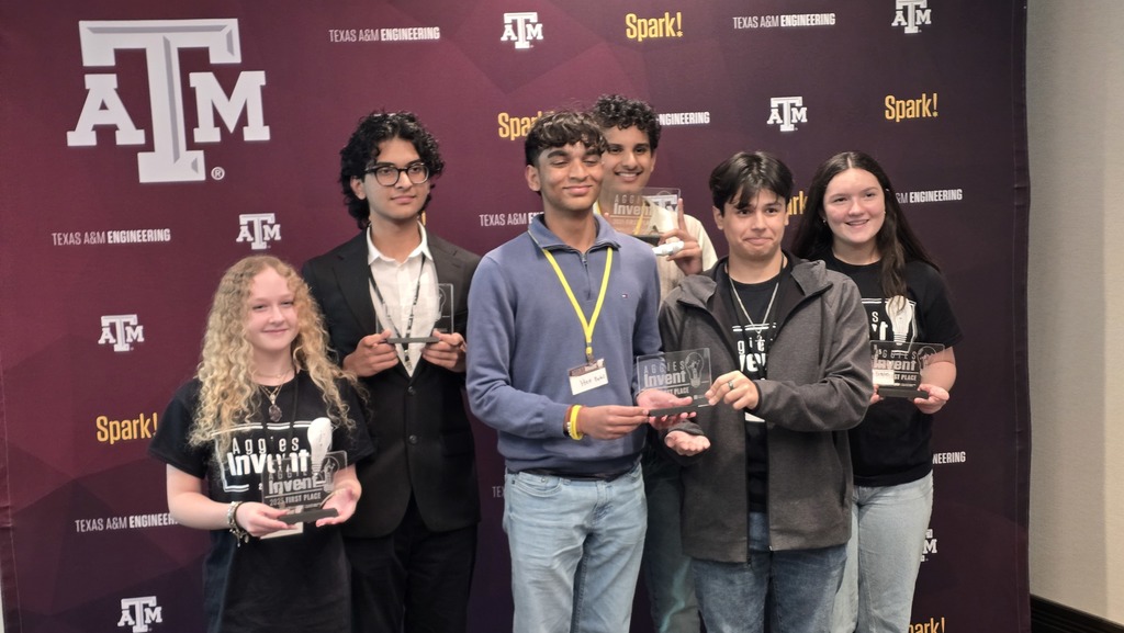 ๐ก ๐๐ฎ๐น๐ฑ๐๐ฒ๐น๐น ๐๐ถ๐ด๐ต ๐ฆ๐ฐ๐ต๐ผ๐ผ๐น ๐๐๐๐ฑ๐ฒ๐ป๐๐ ๐๐ต๐ถ๐ป๐ฒ ๐ฎ๐ ๐๐ด๐ด๐ถ๐ฒ๐ ๐๐ป๐๐ฒ๐ป๐! CHS students ๐๐ฒ๐๐ถ๐๐ ๐๐ฒ๐ต๐น๐ฒ๐ฟ (๐ญ๐ญ๐๐ต), ๐๐๐น๐ฒ ๐ฆ๐ธ๐ถ๐ป๐ป๐ฒ๐ฟ (๐ญ๐ฌ๐๐ต), ๐๐ฟ๐๐ฐ๐ฒ ๐๐ฎ๐ฟ๐ฟ (๐ญ๐ญ๐๐ต), ๐ฎ๐ป๐ฑ ๐๐ฒ๐ ๐ฃ๐ฎ๐๐ฒ๐น (๐ญ๐ฎ๐๐ต) represented Caldwell ISD at ๐ง๐ฒ๐
๐ฎ๐ ๐&๐ ๐จ๐ป๐ถ๐๐ฒ๐ฟ๐๐ถ๐๐โ๐ ๐๐ด๐ด๐ถ๐ฒ๐ ๐๐ป๐๐ฒ๐ป๐, a two-day engineering design challenge that brings together high school students to solve real-world problems. ๐ Special congratulations to ๐๐ฒ๐ ๐ฎ๐ป๐ฑ ๐๐ฒ๐๐ถ๐๐, whose team earned ๐ญ๐๐ ๐ฝ๐น๐ฎ๐ฐ๐ฒ, and to ๐๐ฟ๐๐ฐ๐ฒ, whose team finished ๐ฎ๐ป๐ฑ ๐ฝ๐น๐ฎ๐ฐ๐ฒ! Weโre proud of all four students for their innovation, teamwork, and creative problem-solving. #CaldwellProud #CaldwellISD