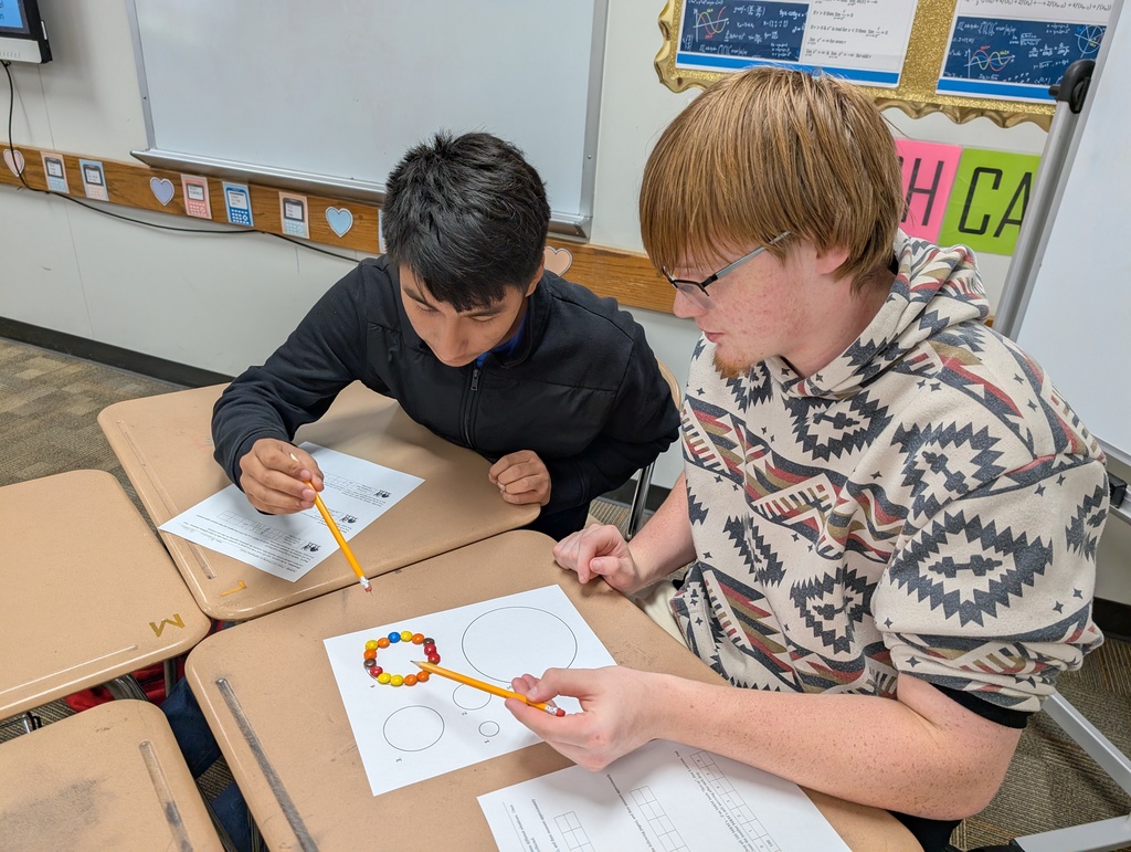 Our Caldwell High School Precalculus students turned M&Ms into math yesterday! ๐ฌ They gathered data and used it to build mathematical models โ deciding whether each scenario fit a linear, quadratic, or exponential equation. Hands-on learning and a sweet Friday treat!
