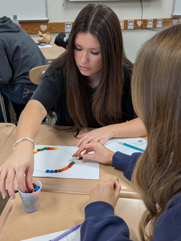 Our Caldwell High School Precalculus students turned M&Ms into math yesterday! ๐ฌ They gathered data and used it to build mathematical models โ deciding whether each scenario fit a linear, quadratic, or exponential equation. Hands-on learning and a sweet Friday treat!