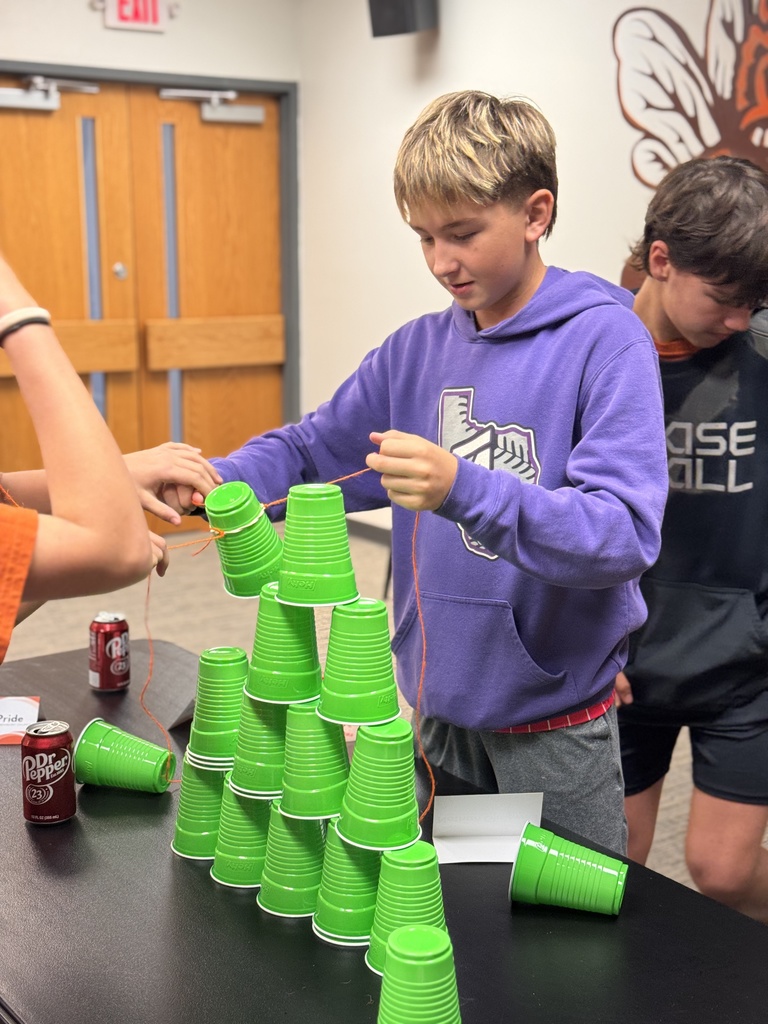🧡 Superintendent’s Student Advisory Council Meeting! We kicked things off with a fun Cup Tower Icebreaker, then jumped into meaningful conversations about attendance, the district academic calendar, and upcoming student surveys.  Our students always bring thoughtful insight and honest feedback, and we’re grateful for their leadership in helping shape the future of CISD.  #CaldwellProud #CaldwellISD
