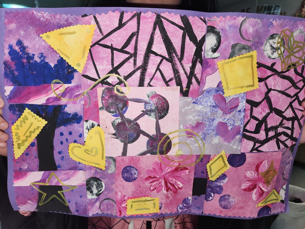 Our Caldwell Junior High artists explored creativity through 𝐀𝐛𝐬𝐭𝐫𝐚𝐜𝐭 𝐍𝐚𝐭𝐮𝐫𝐞 𝐂𝐨𝐥𝐥𝐚𝐠𝐞𝐬! 🍂🎨 Using color, texture, and imagination, students transformed natural inspiration into bold, expressive artwork. So proud of their creativity! #CaldwellProud #CaldwellISD