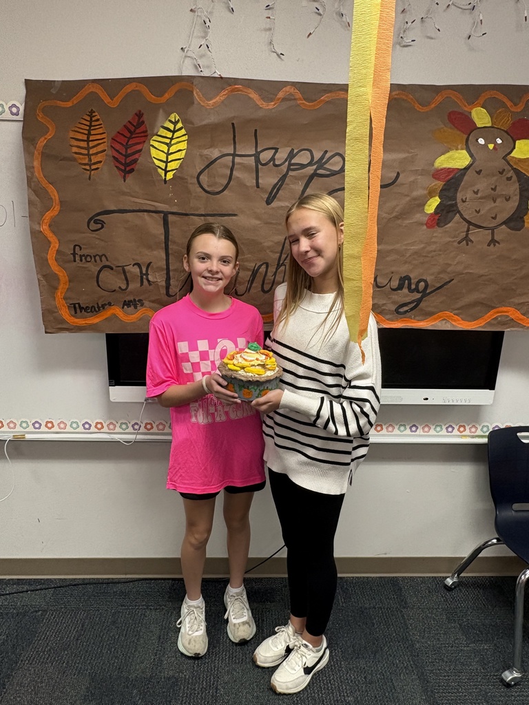 Thanksgiving may have passed, but we’re still thankful for moments like this! 🧡 CJH Theatre Arts students wrapped up November by creating a full Thanksgiving feast using their prop-making techniques — and the results were amazing! 🎭🦃 #CaldwellProud #CaldwellISD