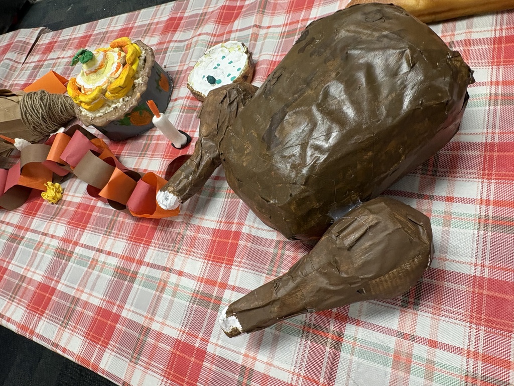 Thanksgiving may have passed, but we’re still thankful for moments like this! 🧡 CJH Theatre Arts students wrapped up November by creating a full Thanksgiving feast using their prop-making techniques — and the results were amazing! 🎭🦃 #CaldwellProud #CaldwellISD