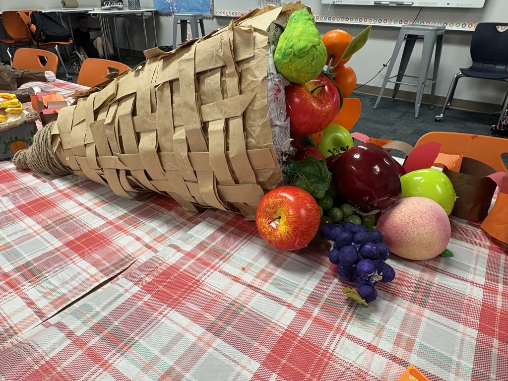 Thanksgiving may have passed, but we’re still thankful for moments like this! 🧡 CJH Theatre Arts students wrapped up November by creating a full Thanksgiving feast using their prop-making techniques — and the results were amazing! 🎭🦃 #CaldwellProud #CaldwellISD