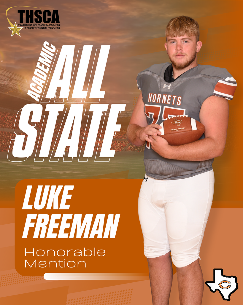 Congratulations to our Hornet football players who have been recognized on the ๐ง๐๐ฆ๐๐ ๐๐ฐ๐ฎ๐ฑ๐ฒ๐บ๐ถ๐ฐ ๐๐น๐น-๐ฆ๐๐ฎ๐๐ฒ ๐ง๐ฒ๐ฎ๐บ! We are proud to honor: ๐ ๐๐ผ๐ ๐๐ฒ๐ฐ๐ธ๐ฎ โ ๐ฎ๐ป๐ฑ ๐ง๐ฒ๐ฎ๐บ ๐ ๐ฆ๐ต๐ฎ๐ป๐ฒ ๐๐น๐ฒ๐บ๐ฒ๐ป๐๐ โ ๐๐ผ๐ป๐ผ๐ฟ๐ฎ๐ฏ๐น๐ฒ ๐ ๐ฒ๐ป๐๐ถ๐ผ๐ป ๐ ๐ญ๐ฎ๐ป๐ฒ ๐๐ฟ๐ผ๐๐ป โ ๐๐ผ๐ป๐ผ๐ฟ๐ฎ๐ฏ๐น๐ฒ ๐ ๐ฒ๐ป๐๐ถ๐ผ๐ป ๐ ๐๐๐ธ๐ฒ ๐๐ฟ๐ฒ๐ฒ๐บ๐ฎ๐ป โ ๐๐ผ๐ป๐ผ๐ฟ๐ฎ๐ฏ๐น๐ฒ ๐ ๐ฒ๐ป๐๐ถ๐ผ๐ป ๐ ๐๐ฎ๐น๐ฒ๐ฏ ๐ฅ๐ฎ๐ฐ๐ธ๐ฒ๐น โ ๐๐ผ๐ป๐ผ๐ฟ๐ฎ๐ฏ๐น๐ฒ ๐ ๐ฒ๐ป๐๐ถ๐ผ๐ป Outstanding work on the field ๐ข๐ฏ๐ฅ in the classroom! #CaldwellProud #CaldwellISD