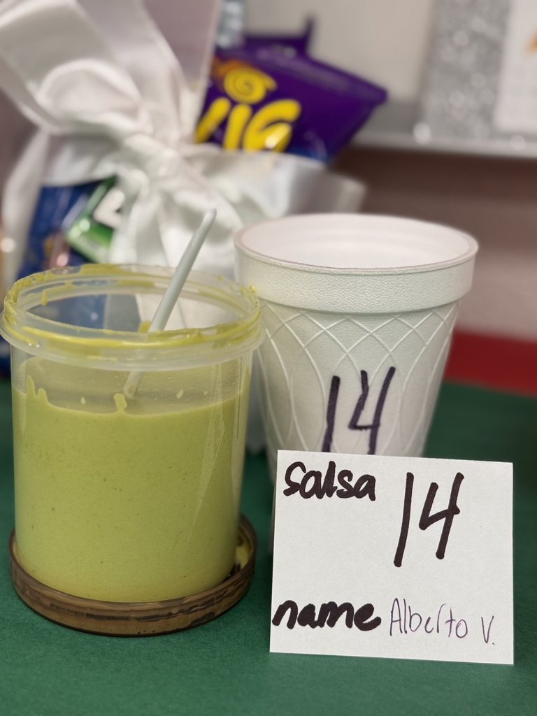 Mrs. McMullenโs ELDA students wrapped up the semester with a creative and meaningful projectโa salsa competition! Students presented detailed, step-by-step instructions for their recipes and explained the cultural or family connections behind their dip. ๐ฅ๐ถ๏ธ This hands-on project showcased their growth in reading, writing, speaking, and listening as they work to become more fluent bilingual students. #CaldwellProud #CaldwellISD