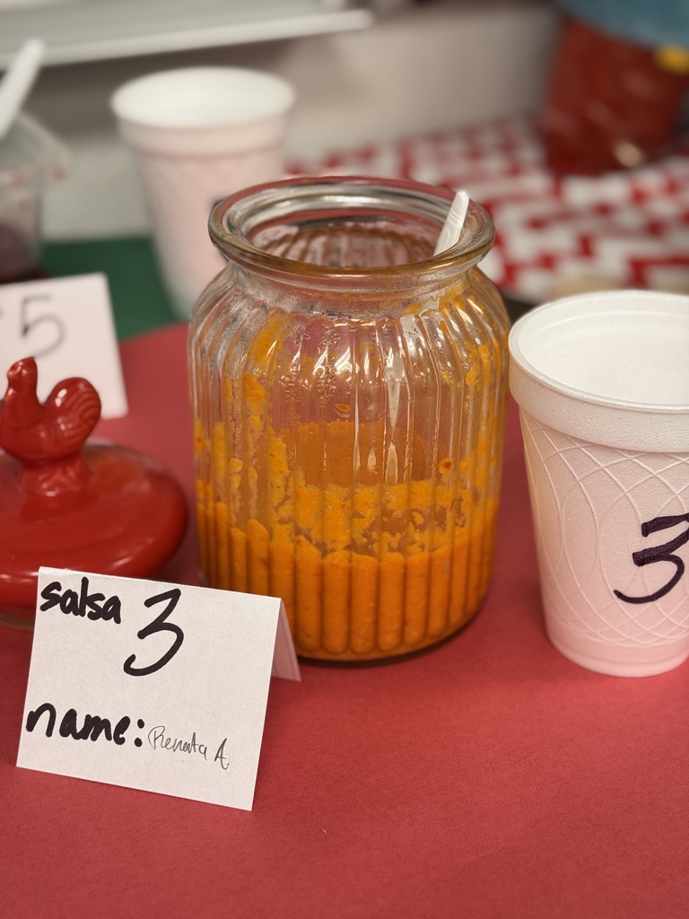 Mrs. McMullenโs ELDA students wrapped up the semester with a creative and meaningful projectโa salsa competition! Students presented detailed, step-by-step instructions for their recipes and explained the cultural or family connections behind their dip. ๐ฅ๐ถ๏ธ This hands-on project showcased their growth in reading, writing, speaking, and listening as they work to become more fluent bilingual students. #CaldwellProud #CaldwellISD