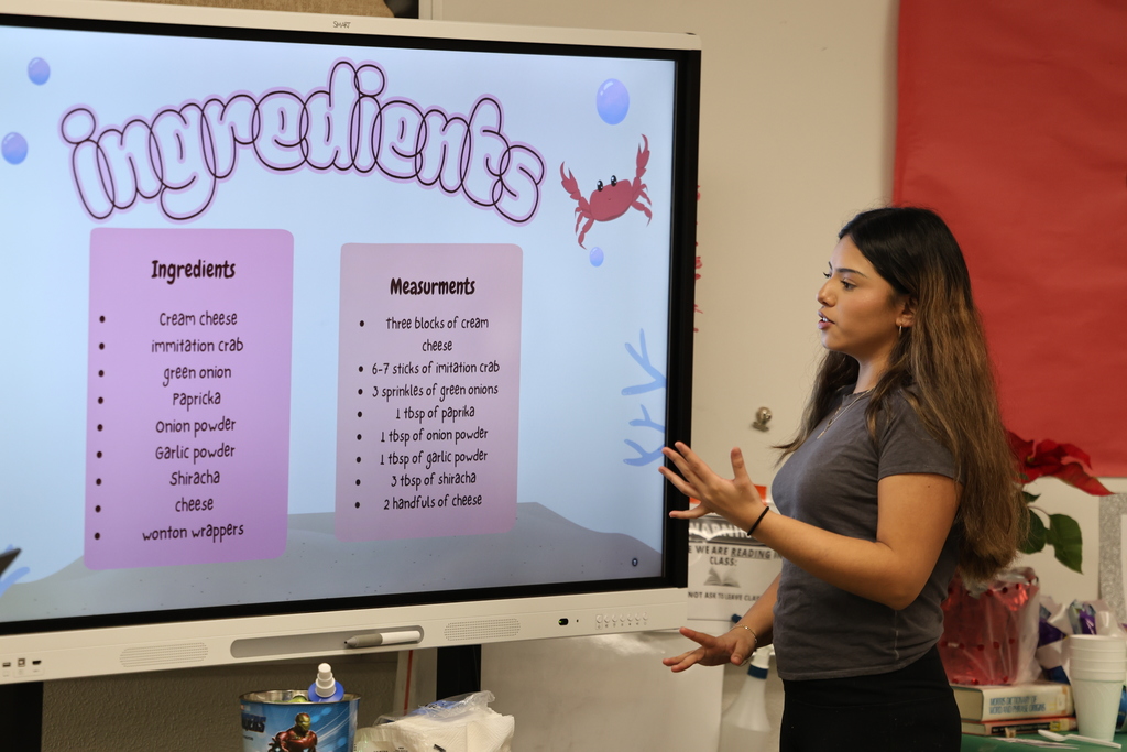 Mrs. McMullen’s ELDA students wrapped up the semester with a creative and meaningful project—a salsa competition! Students presented detailed, step-by-step instructions for their recipes and explained the cultural or family connections behind their dip. 🔥🌶️  This hands-on project showcased their growth in reading, writing, speaking, and listening as they work to become more fluent bilingual students. #CaldwellProud #CaldwellISD