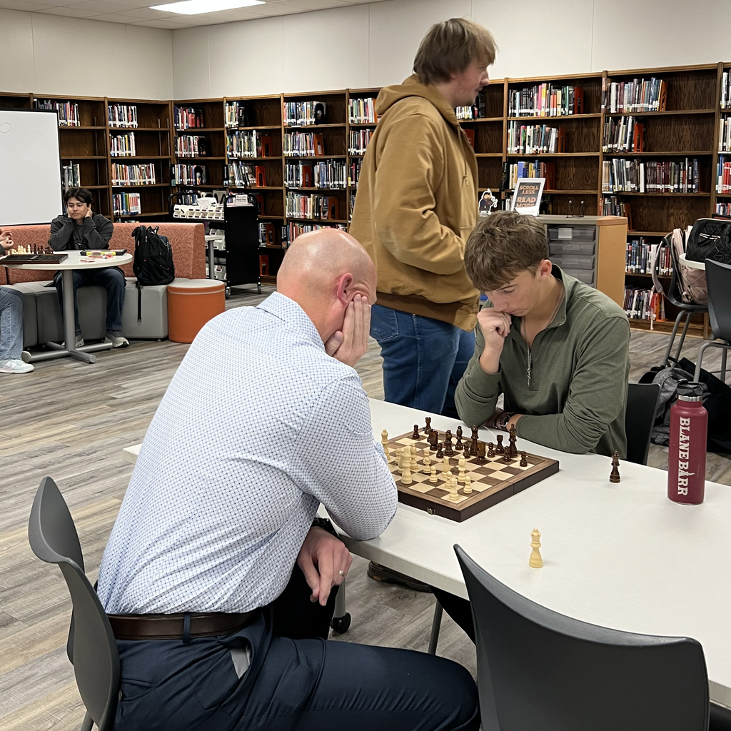 It must’ve been the World Chess Championship in the cafeteria today! ♟️😄 So many students showed up to play chess during lunch that competition—and concentration—were in full swing. Love seeing students using their break to challenge their minds! #CaldwellProud #CaldwellISD